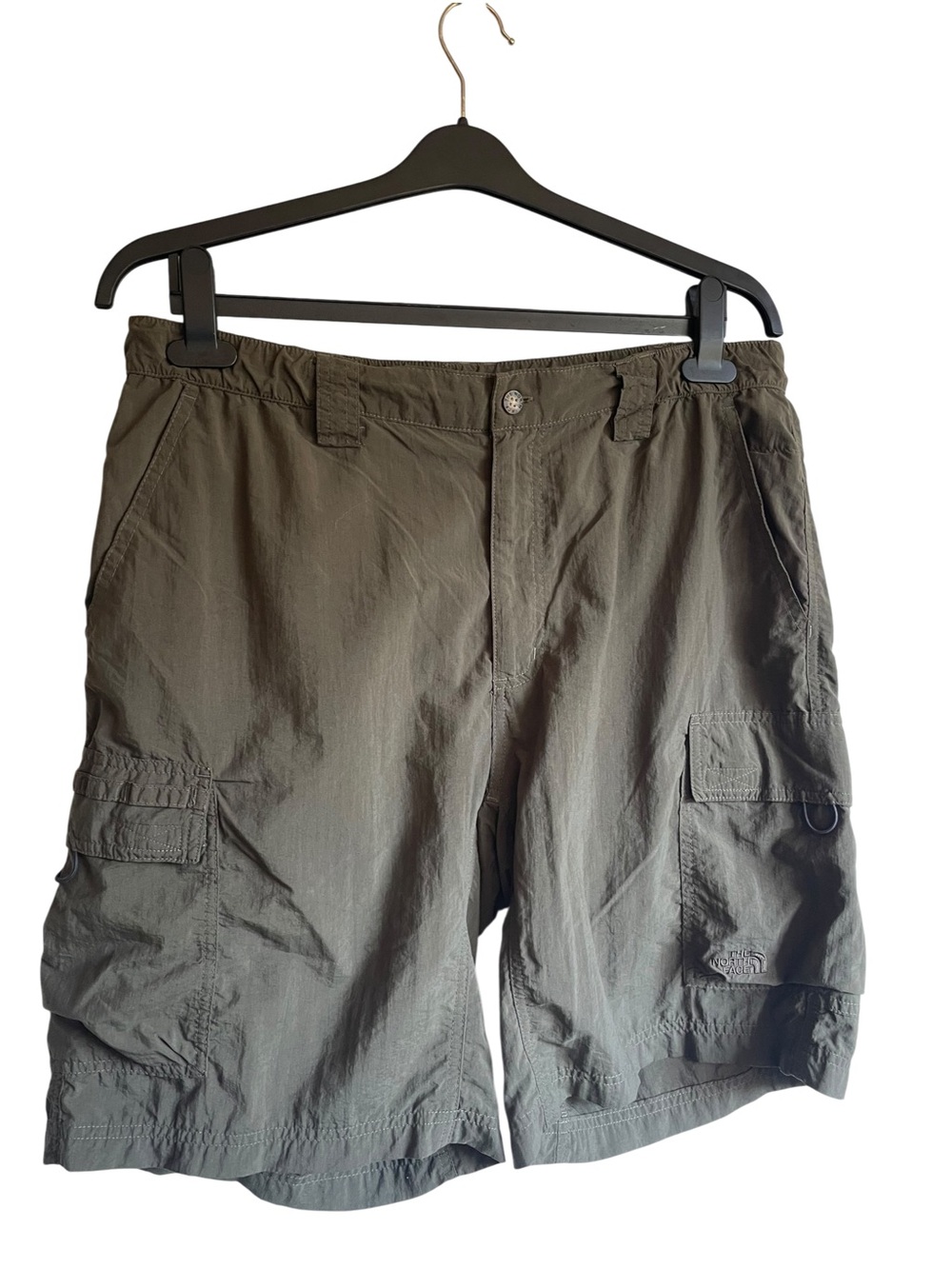 The North Face Olive Cargo Shorts 9” inseam